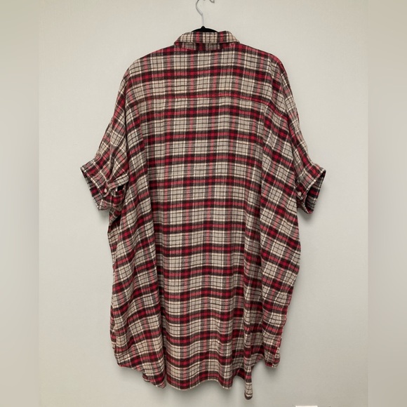 R13 Plaid Oversized Boxy Shirt. Size small. $495 - Picture 3 of 16